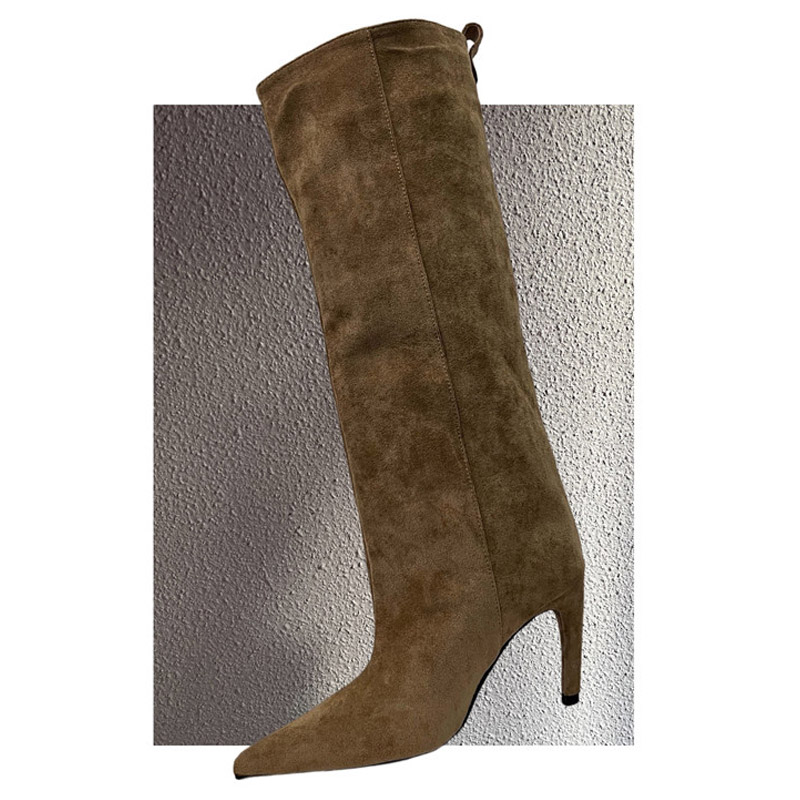 Vintage Fashion Heels - Eilyken Winter Street Style Vintage Pointed