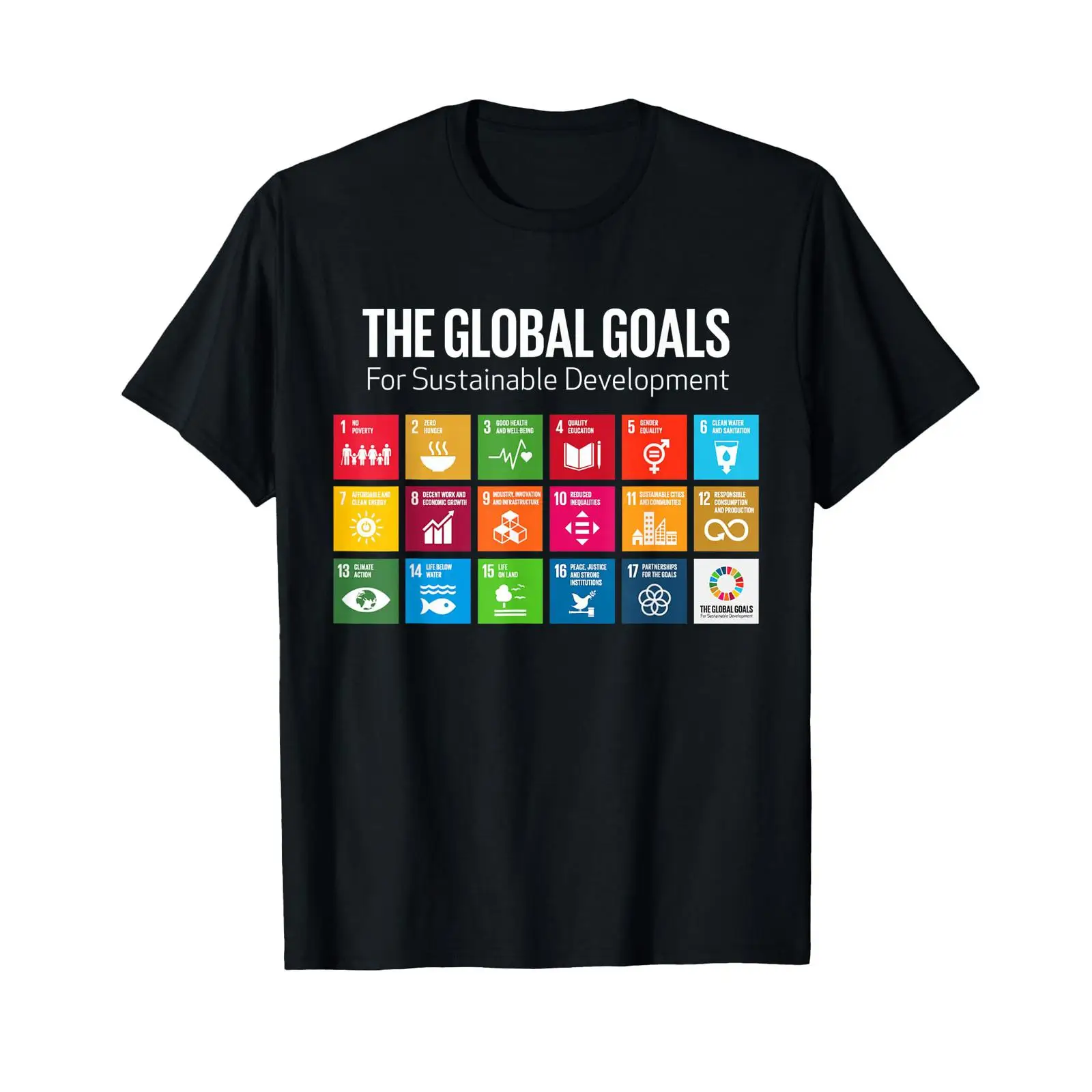 Vintage Fashion Icons - The Global Goals 17 Icons Grid