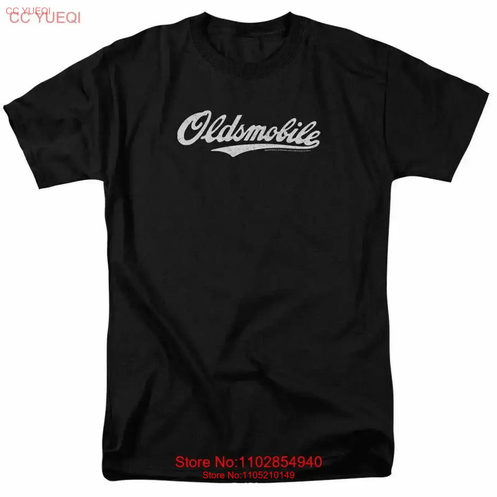 Vintage Fashion Logo - Oldsmobile Cursive Logo T Shirt Mens