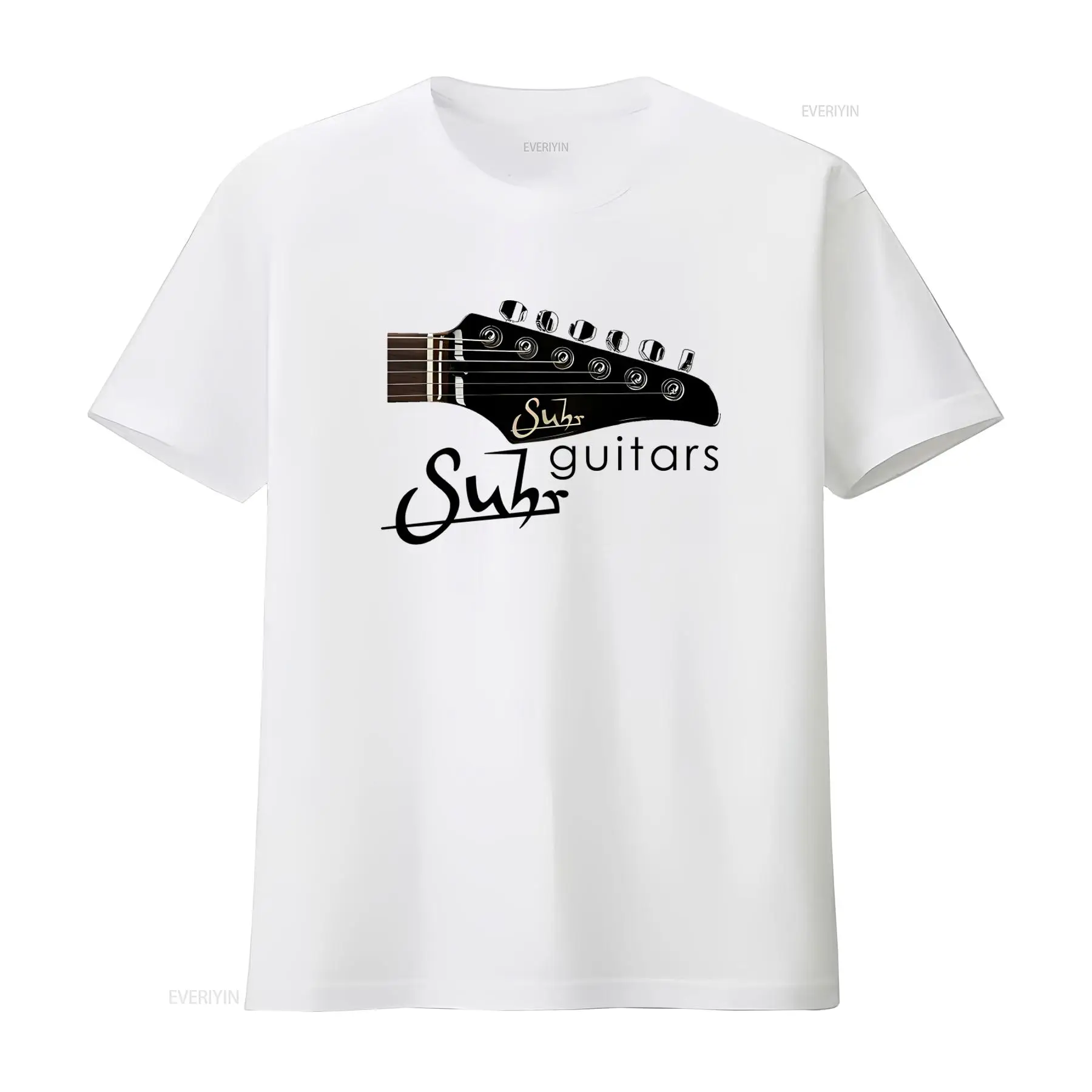 Suhr Guitars Logo Print T Shir - Vintage Fashion Logo ulasan dan harga