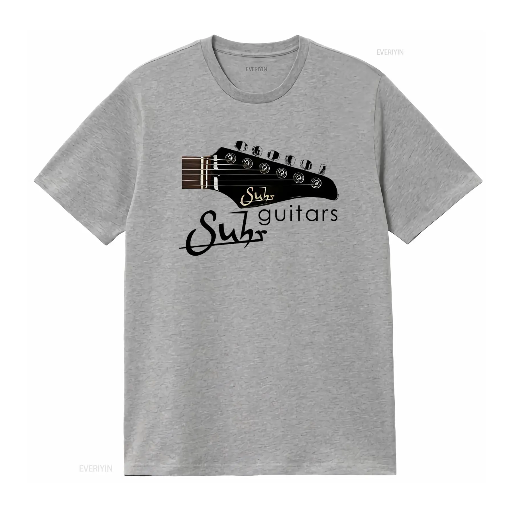 Suhr Guitars Logo Print T Shir - Vintage Fashion Logo ulasan dan harga