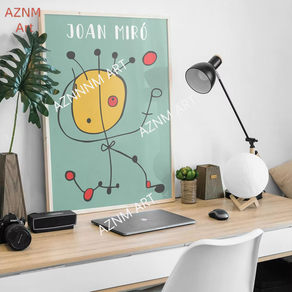 Joan Miro Abstract Art Vintage - Vintage Fashion Wall Art ulasan dan harga