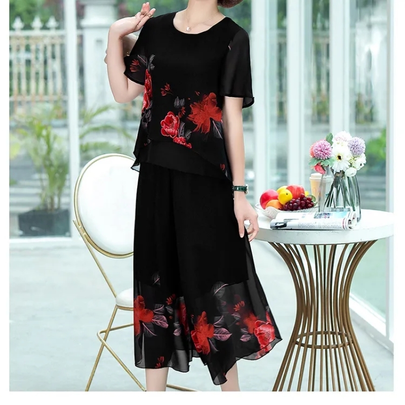 Elegant Fashion Floral Printin - Vintage Fashion In 2025 ulasan dan harga