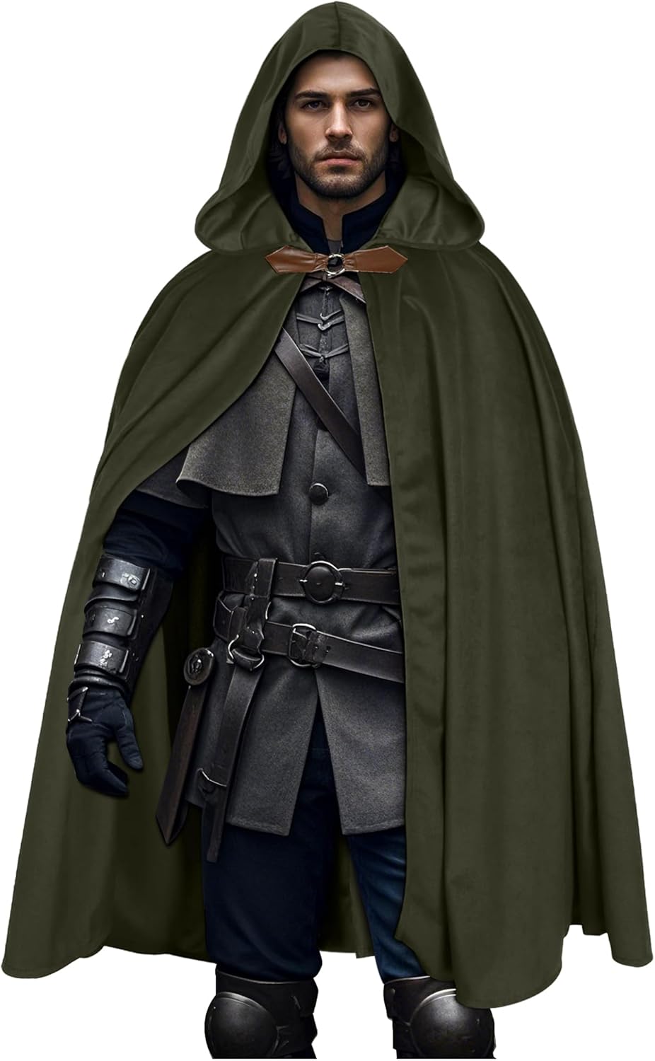L'VOW Medieval Velvet Hooded C - Vintage Victorian Fashion ulasan dan harga