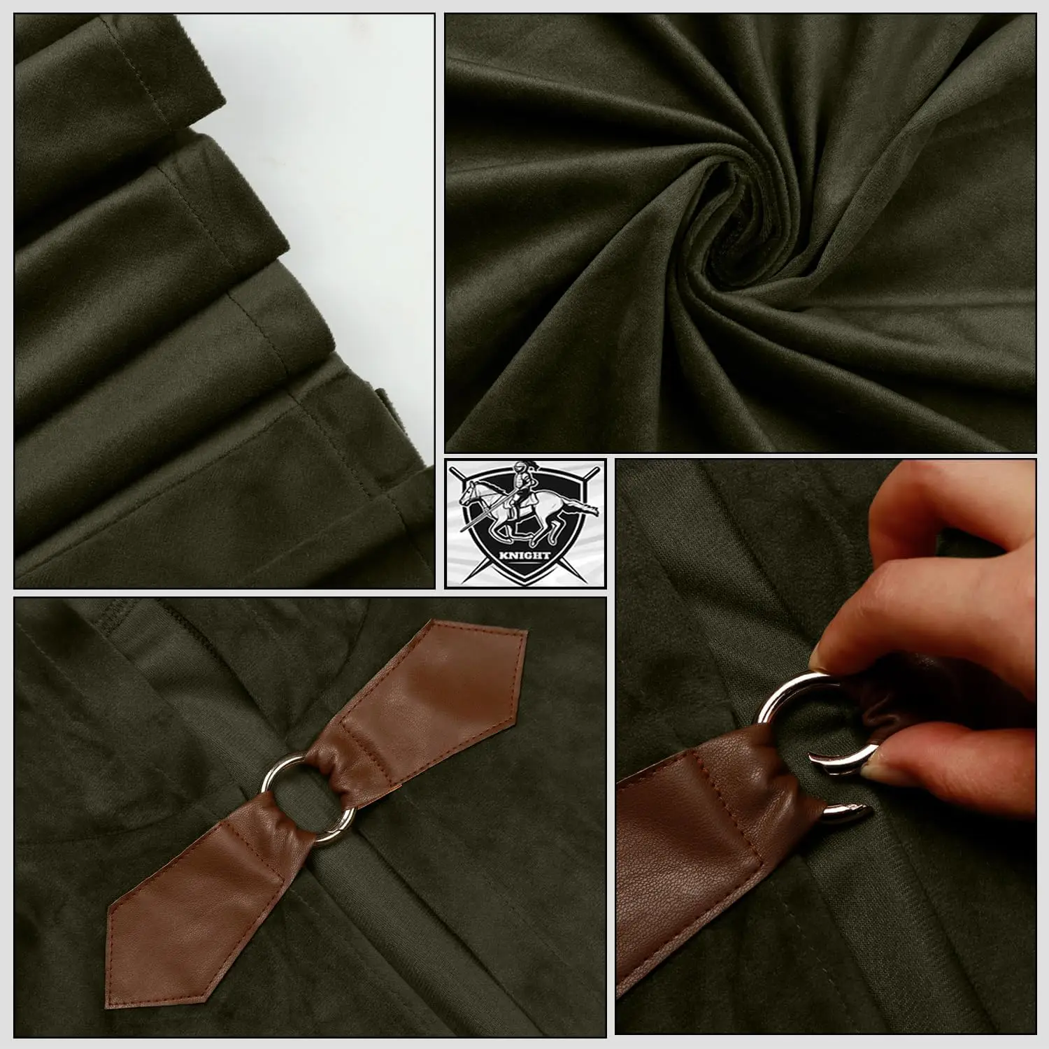 L'VOW Medieval Velvet Hooded C - Vintage Victorian Fashion ulasan dan harga