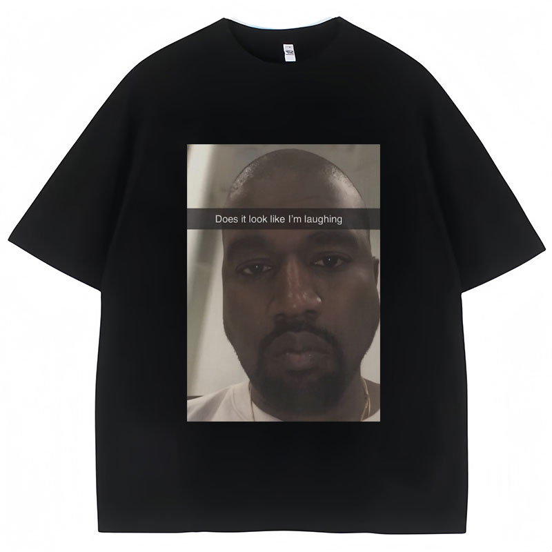 Kanye West Funny Meme T Shirt  - Vintage Fashion Look ulasan dan harga