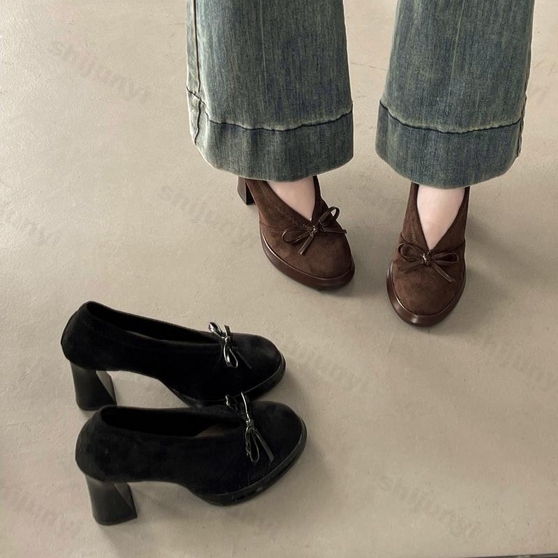 Women's High Heels 2025 Spring - Vintage Fashion In 2025 ulasan dan harga