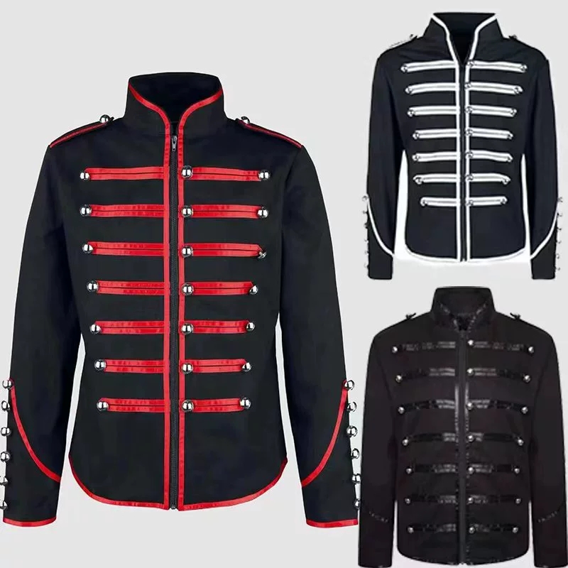 Men's Steampunk Rockstar Jacke - Vintage Victorian Fashion ulasan dan harga