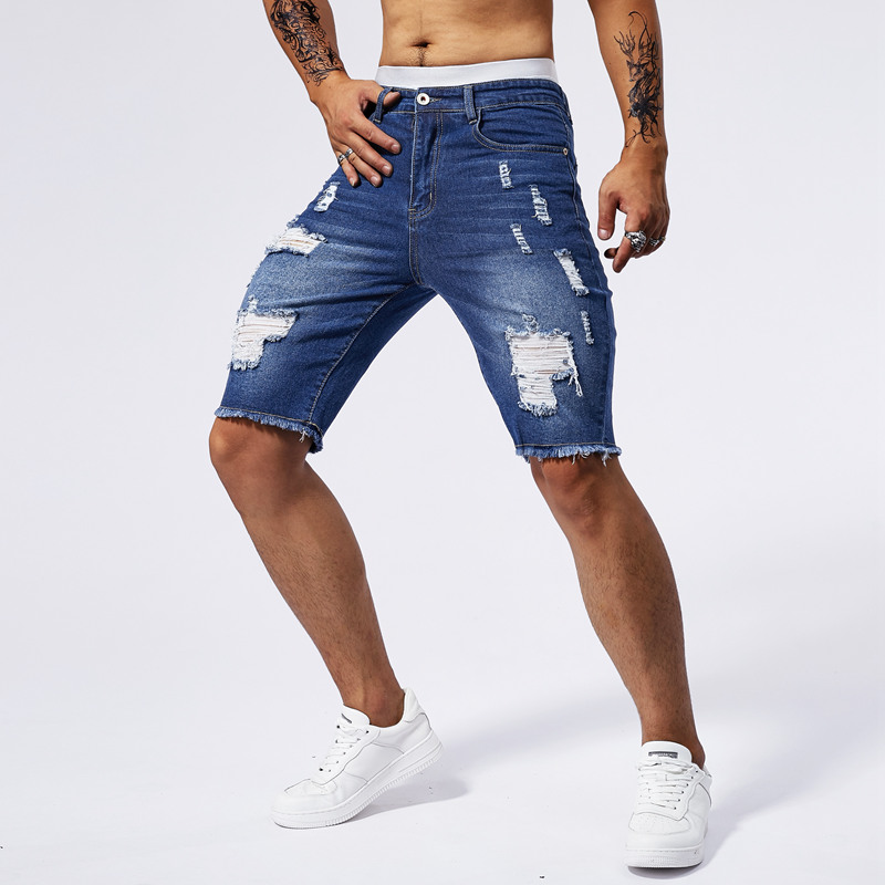 2025 Summer New Men's Ripped D - Vintage Fashion In 2025 ulasan dan harga