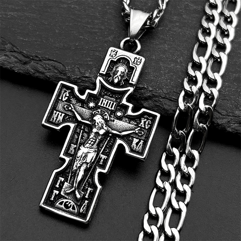 Vintage Orthodox Icon Cross Je - Vintage Fashion Icons ulasan dan harga