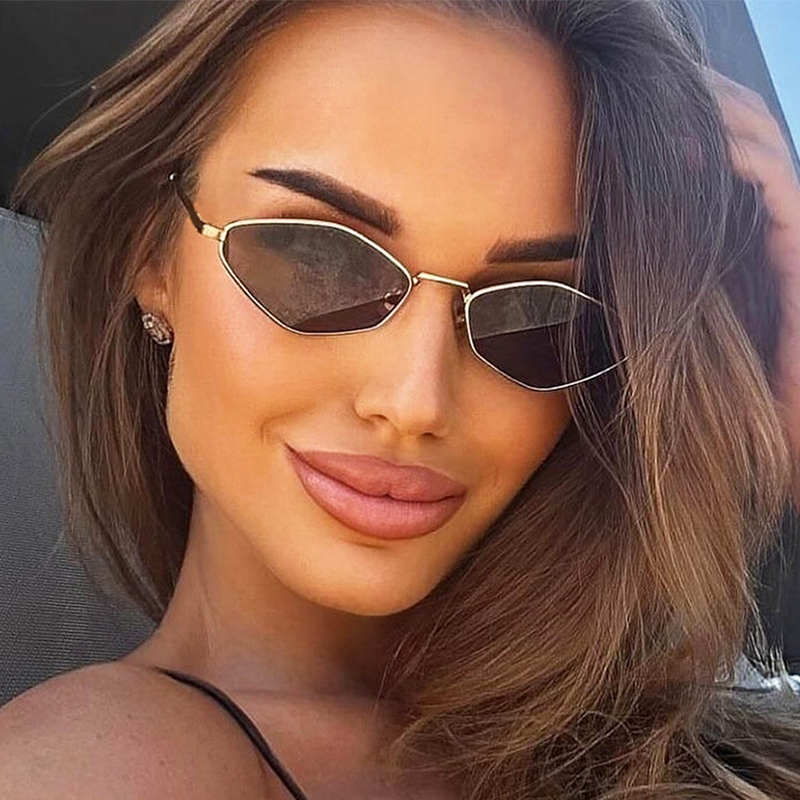 Trendy Polygonal Small Sunglas - Vintage Fashion In 2025 ulasan dan harga