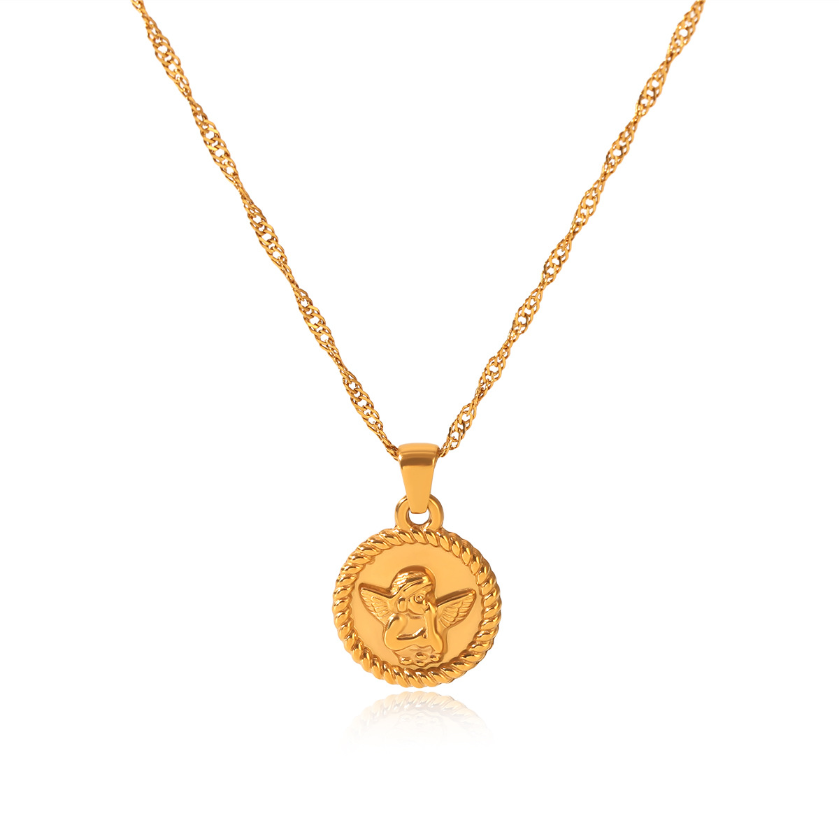 French vintage necklace, niche - Vintage Fashion Instagram ulasan dan harga