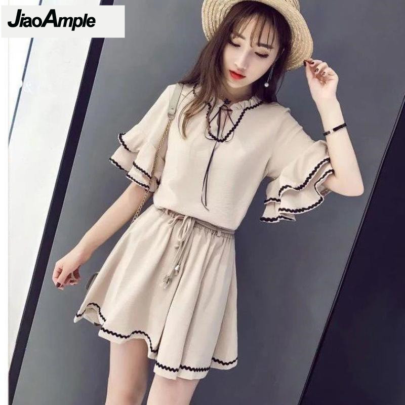 2025 Summer New Shorts Suit Wo - Vintage Fashion In 2025 ulasan dan harga
