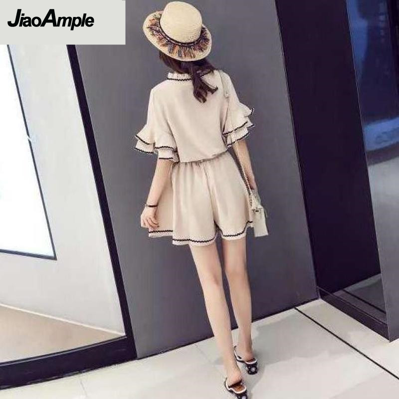 2025 Summer New Shorts Suit Wo - Vintage Fashion In 2025 ulasan dan harga
