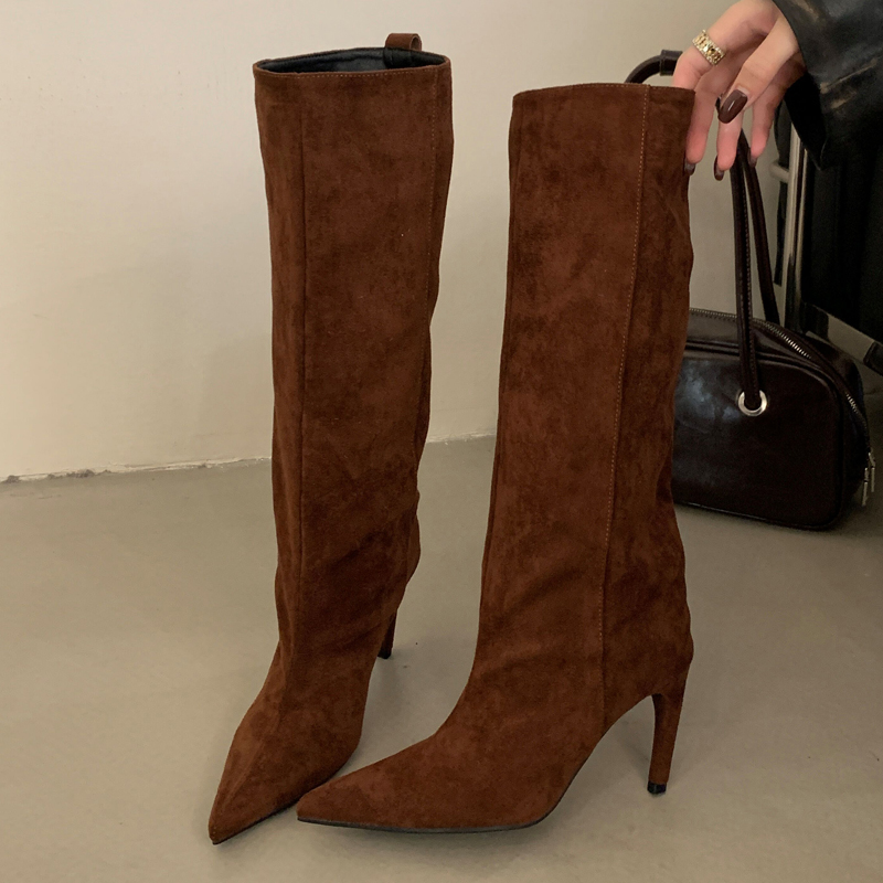 Eilyken Winter Street Style Vi - Vintage Fashion Heels ulasan dan harga