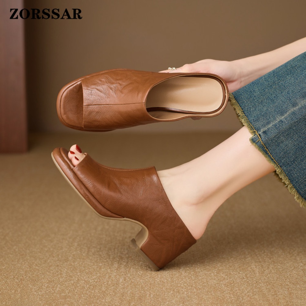 Women's Vintage Platform Chunk - Vintage Fashion Heels ulasan dan harga
