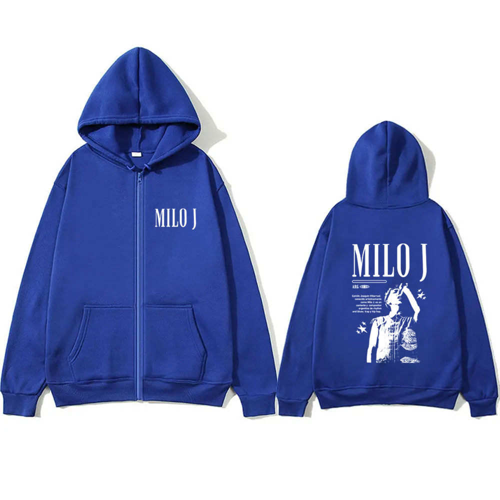 Rapper Milo J Graphic Zipper H - Vintage Fashion Pop Up ulasan dan harga
