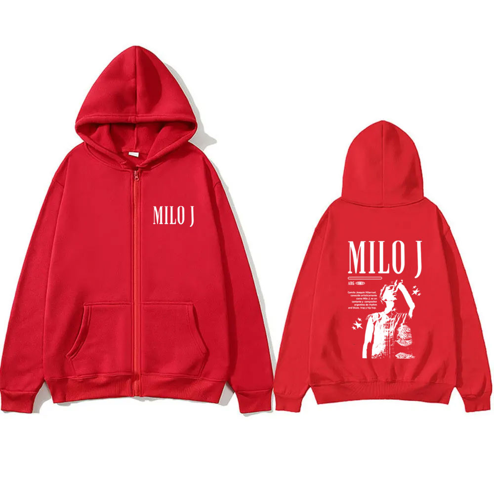 Rapper Milo J Graphic Zipper H - Vintage Fashion Pop Up ulasan dan harga