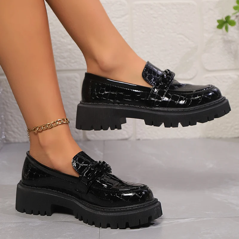 Platform Chunky Square Heel Lo - Vintage Fashion Plus Size ulasan dan harga