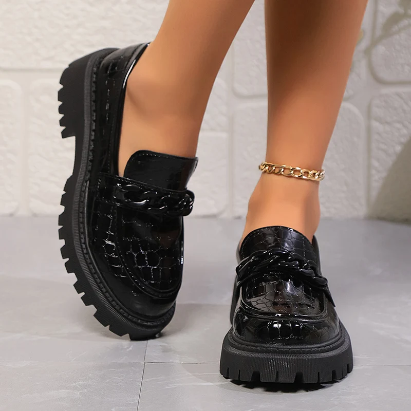 Platform Chunky Square Heel Lo - Vintage Fashion Plus Size ulasan dan harga