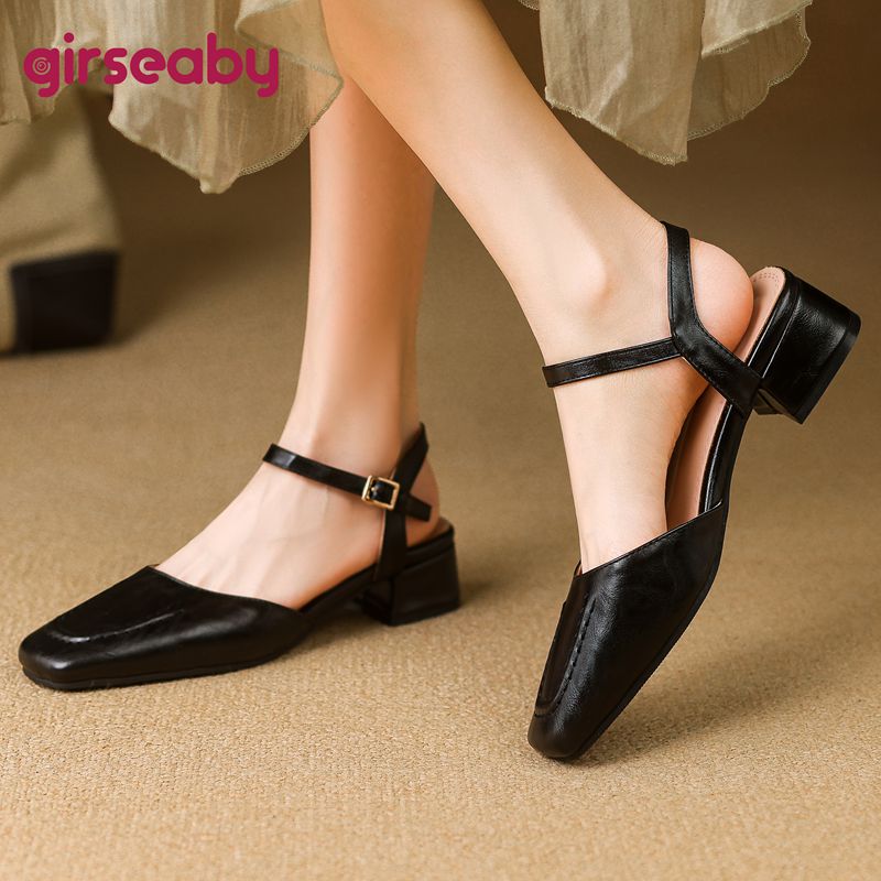 Girseaby 2025 Female Sandals S - Vintage Fashion Plus Size ulasan dan harga