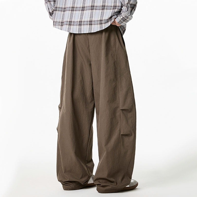 2026 Spring Autumn Men Casual  - Wide Leg Trouser 70S ulasan dan harga