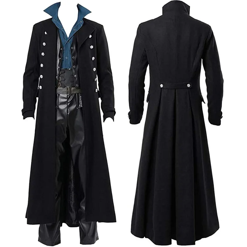 Medieval Men's Pirate Costume  - Vintage Victorian Fashion ulasan dan harga