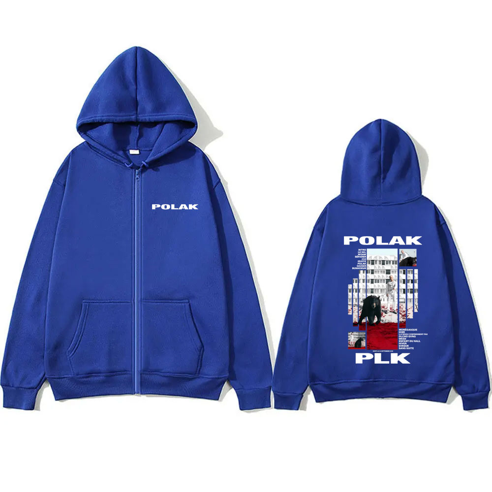 Rapper Plk Polak Print Zipper  - Vintage Fashion Pop Up ulasan dan harga