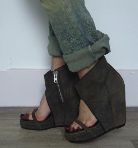 Women‘s Vintage platform leath - Vintage Fashion Plus Size ulasan dan harga