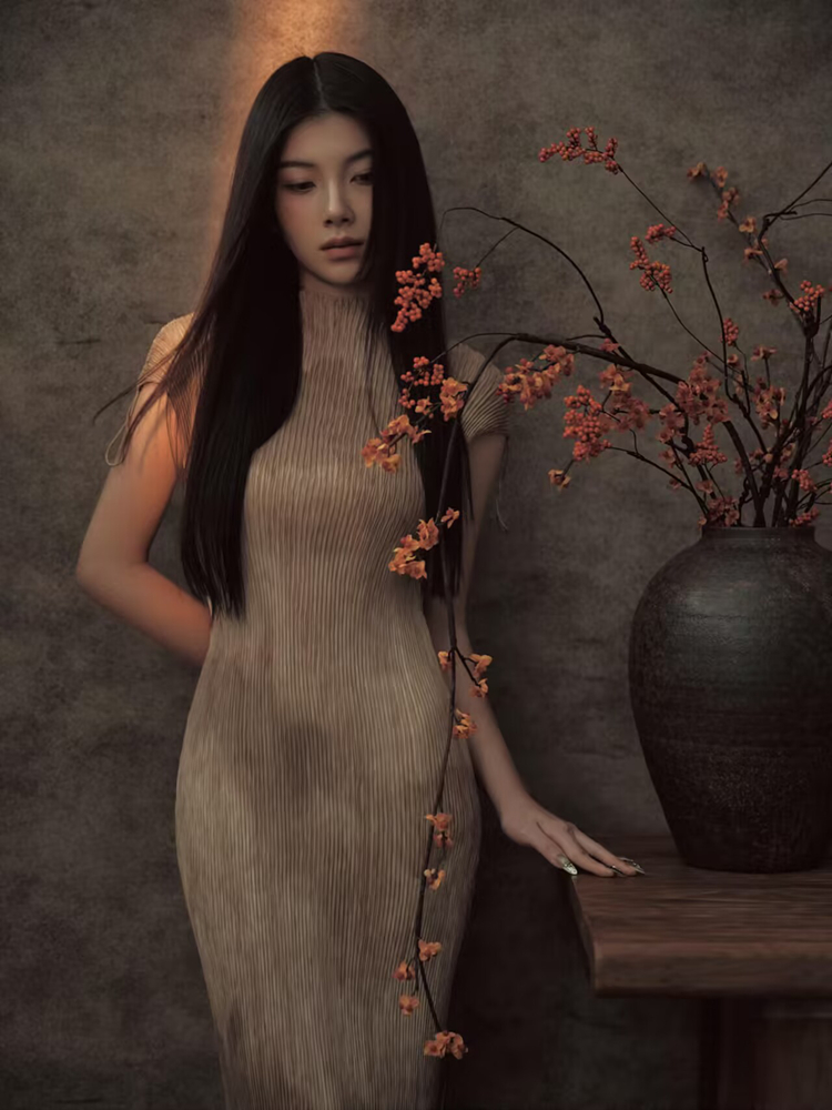 New 2026 Chinese Style Portrai - Vintage Fashion Art ulasan dan harga