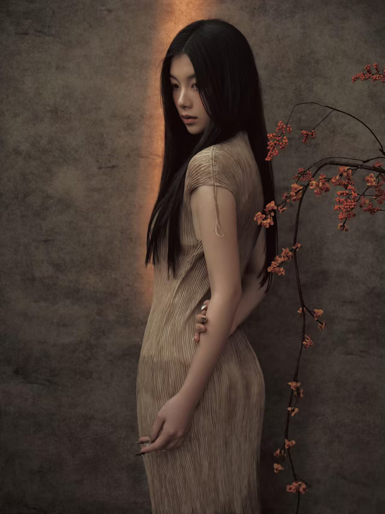 New 2026 Chinese Style Portrai - Vintage Fashion Art ulasan dan harga