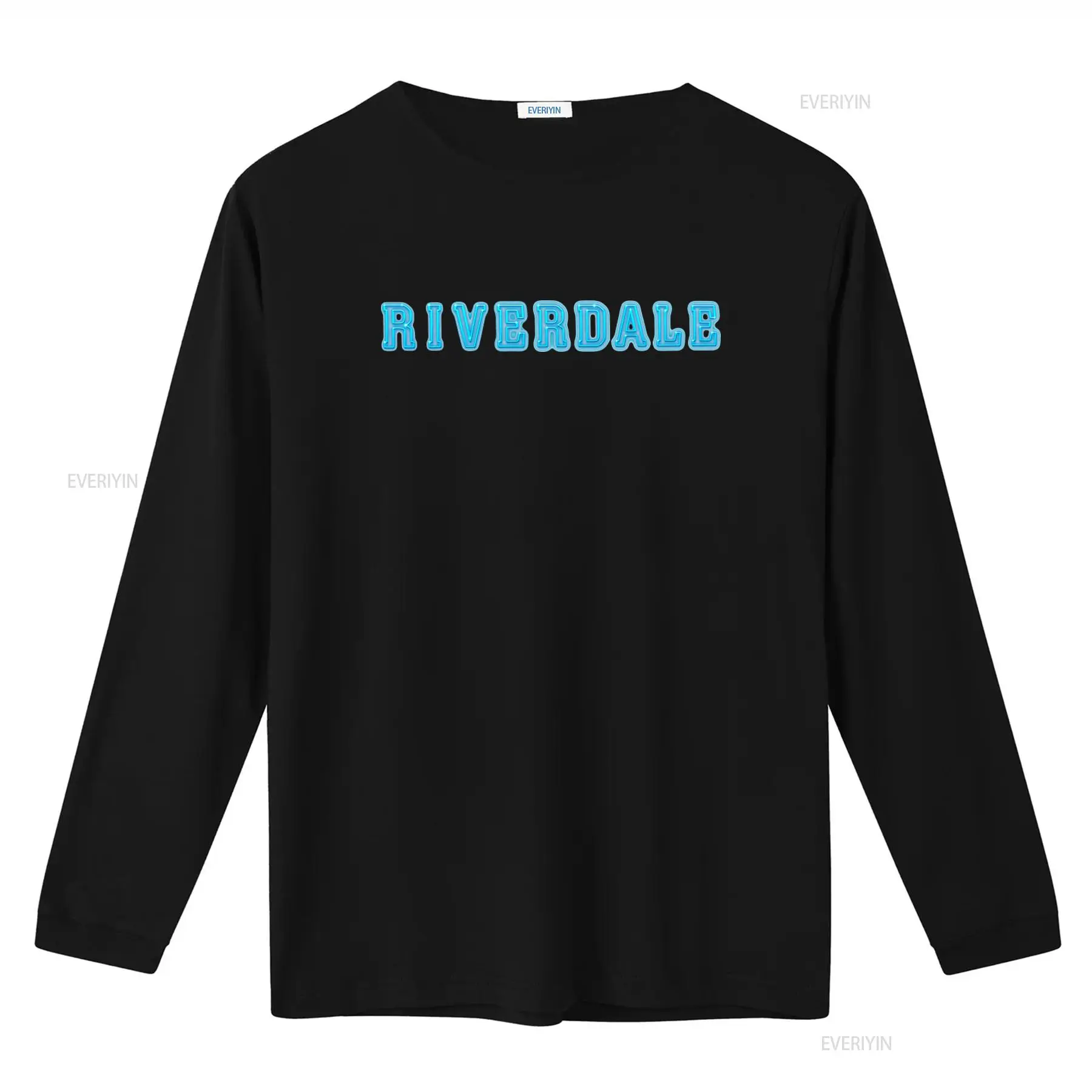 Riverdale Logo Neon Blue Print - Vintage Fashion Logo ulasan dan harga