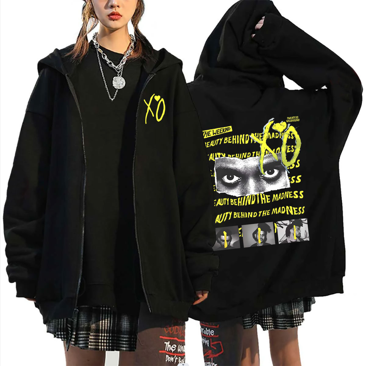 Rapper The Weeknd Beauty Behin - Vintage Fashion Pop Up ulasan dan harga