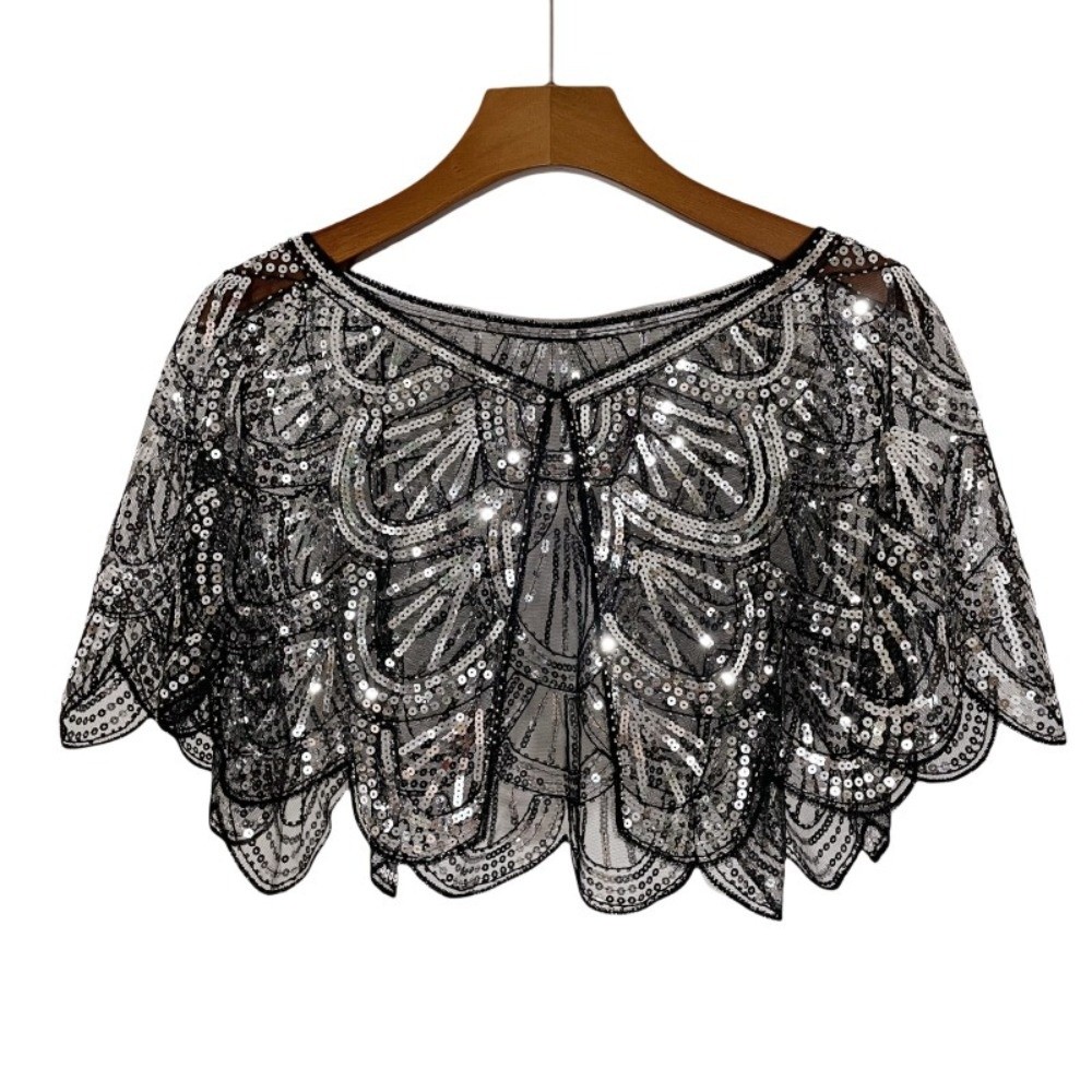Art Deco Hollowed-out Shawl Be - Vintage Fashion Art ulasan dan harga