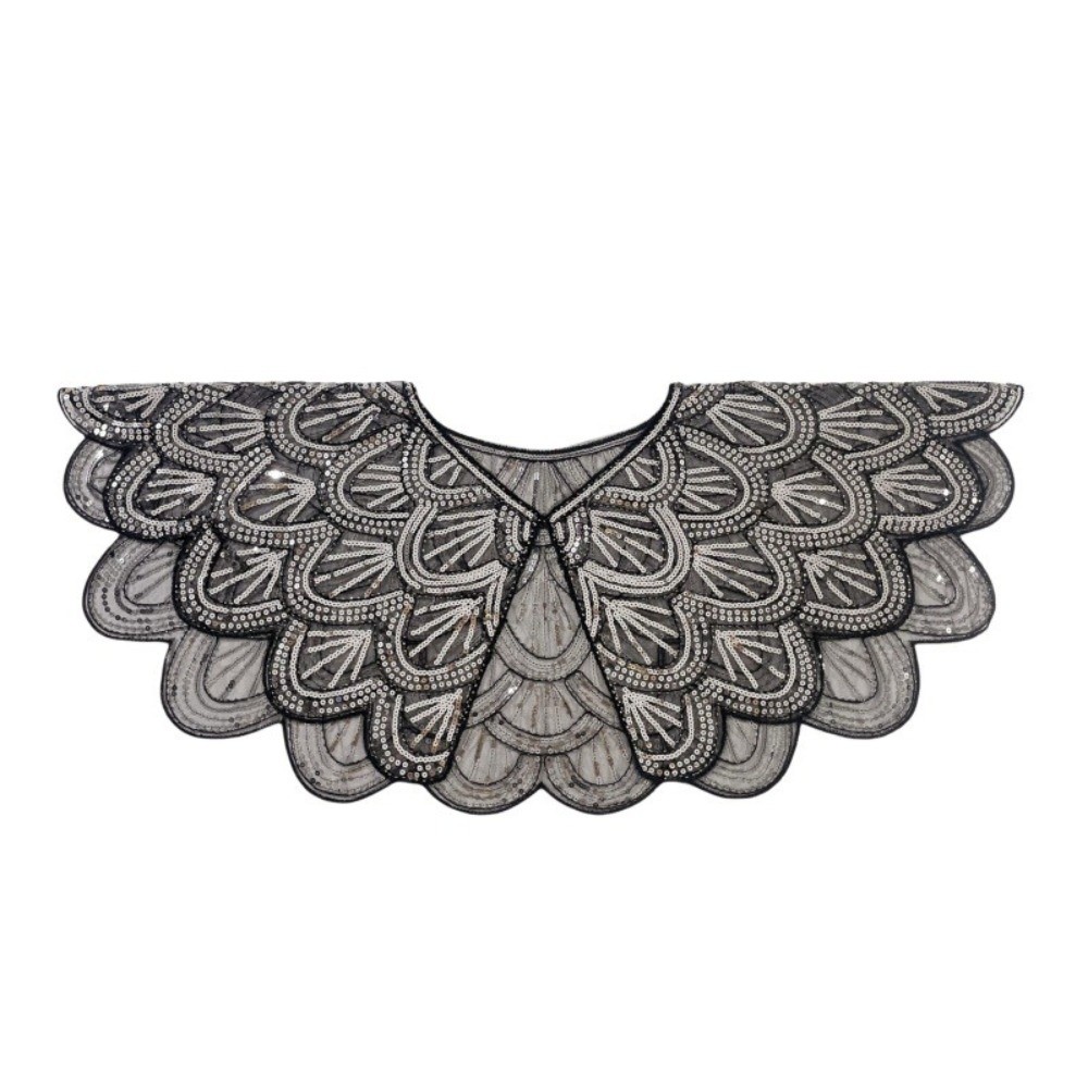 Art Deco Hollowed-out Shawl Be - Vintage Fashion Art ulasan dan harga
