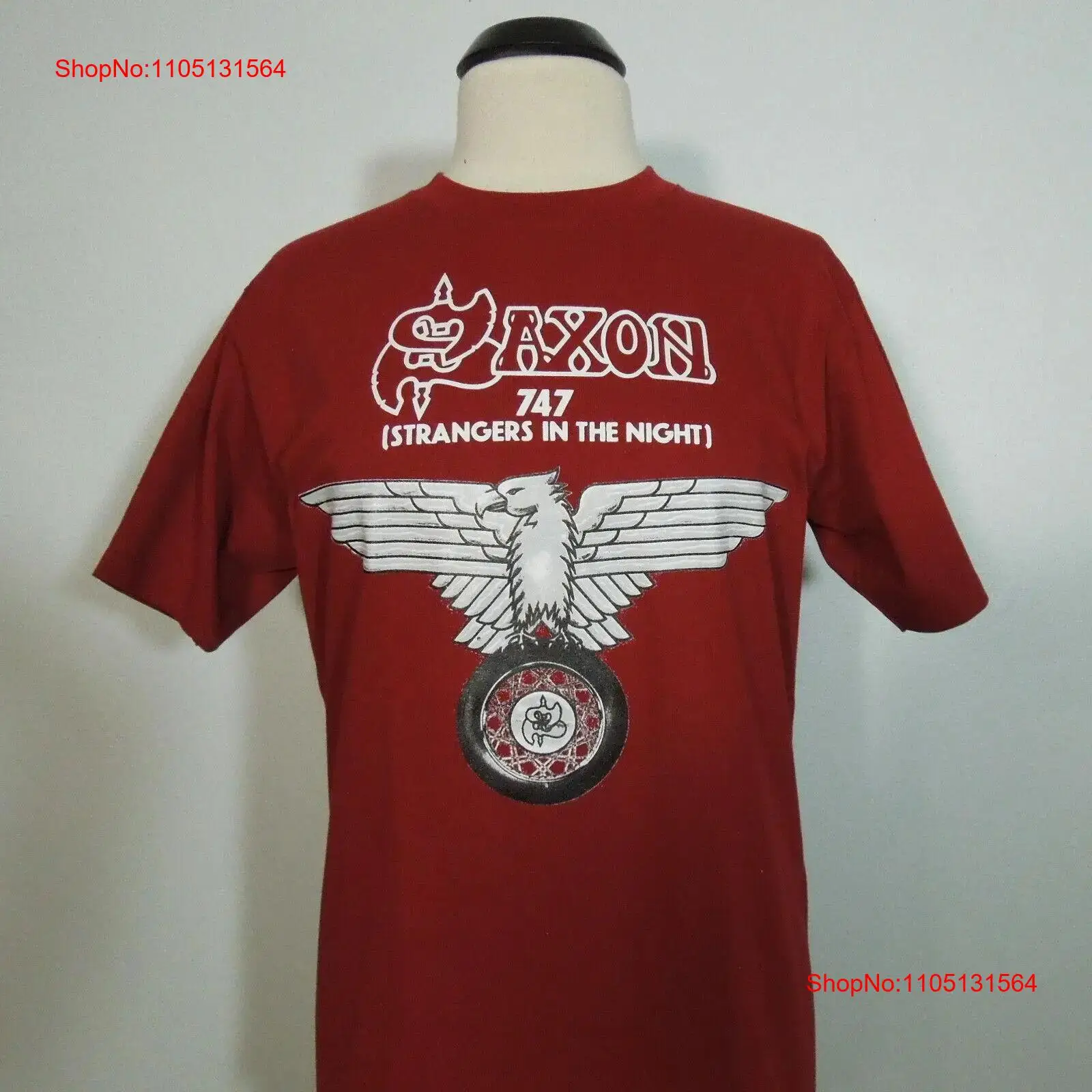 SAXON 747 Strangers In The Nig - Vintage Fashion Logo ulasan dan harga