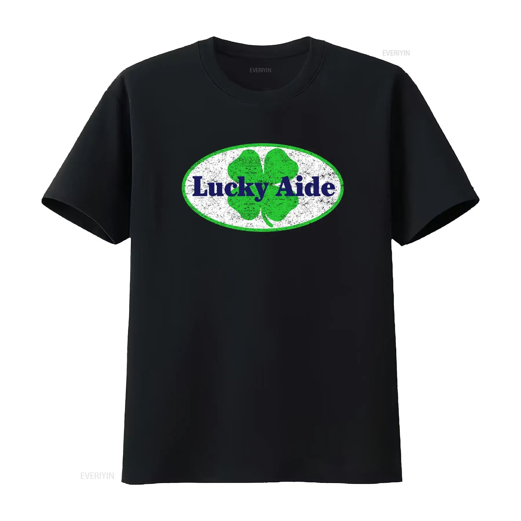 Lucky Aide T Shirt with Malcol - Vintage Fashion Logo ulasan dan harga