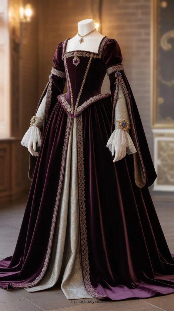 Vintage Duchess Purple Prom Go - Vintage Victorian Fashion ulasan dan harga