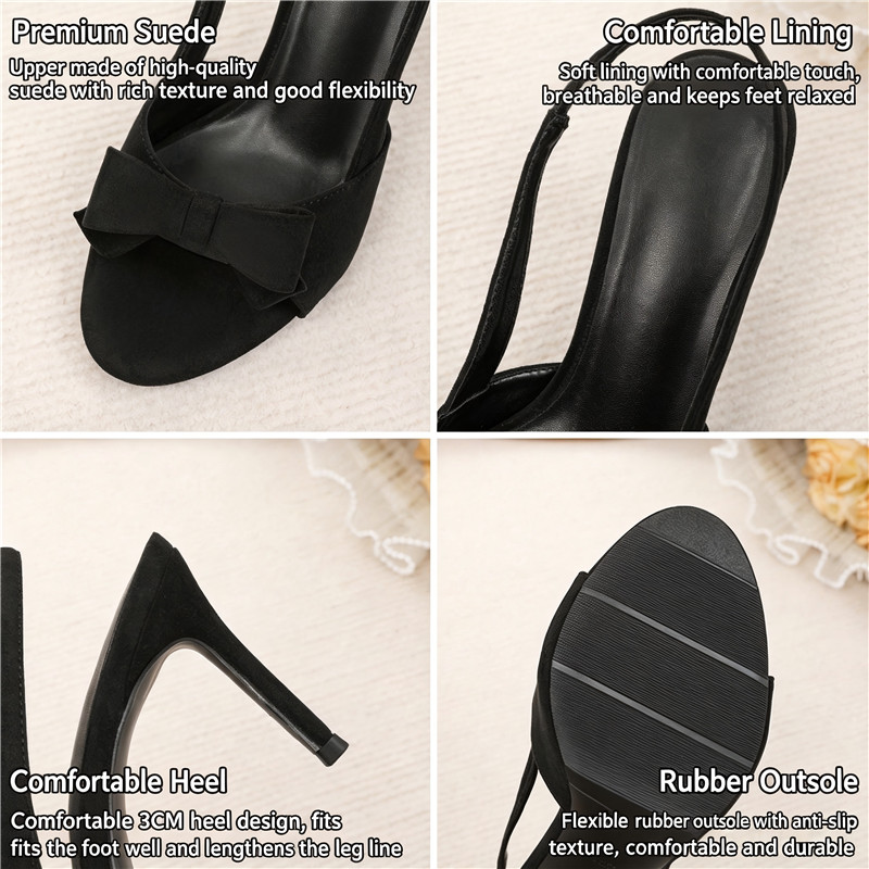 2026 Summer Peep Toe Backless  - Vintage Fashion Heels ulasan dan harga