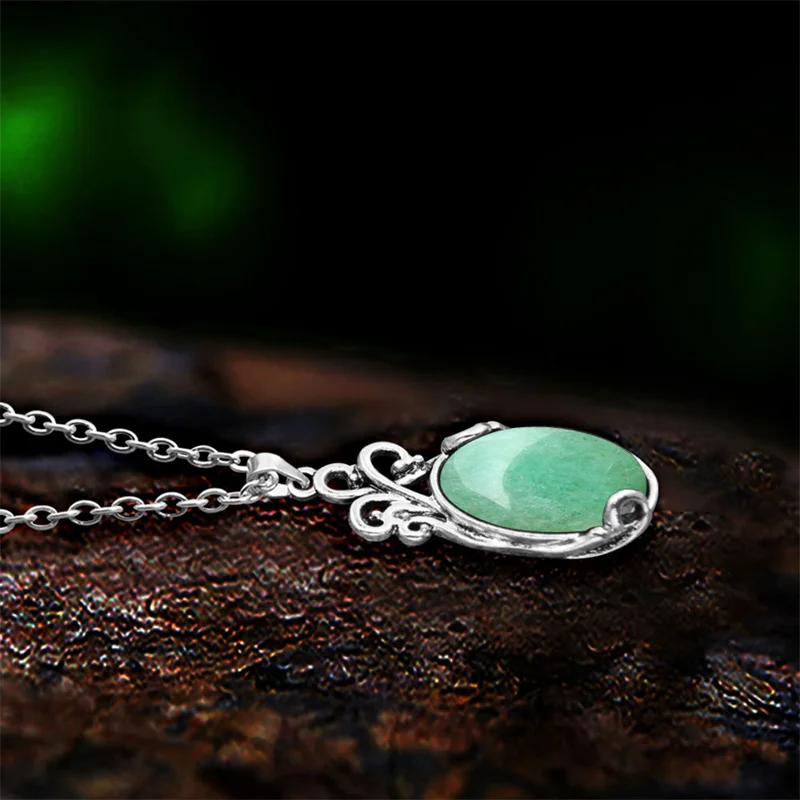 Vintage Look Natural Stone Jad - Vintage Fashion Look ulasan dan harga