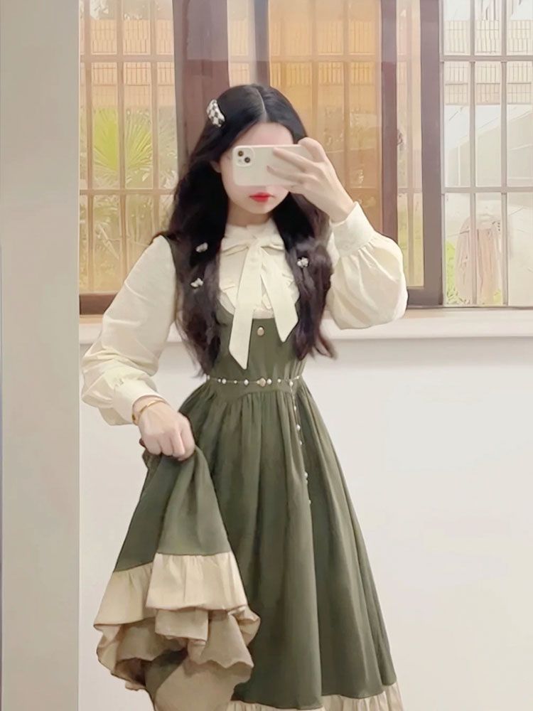2025 New Japanese Korean Kawai - Vintage Fashion In 2025 ulasan dan harga