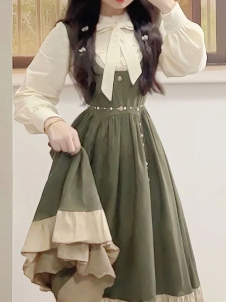 2025 New Japanese Korean Kawai - Vintage Fashion In 2025 ulasan dan harga