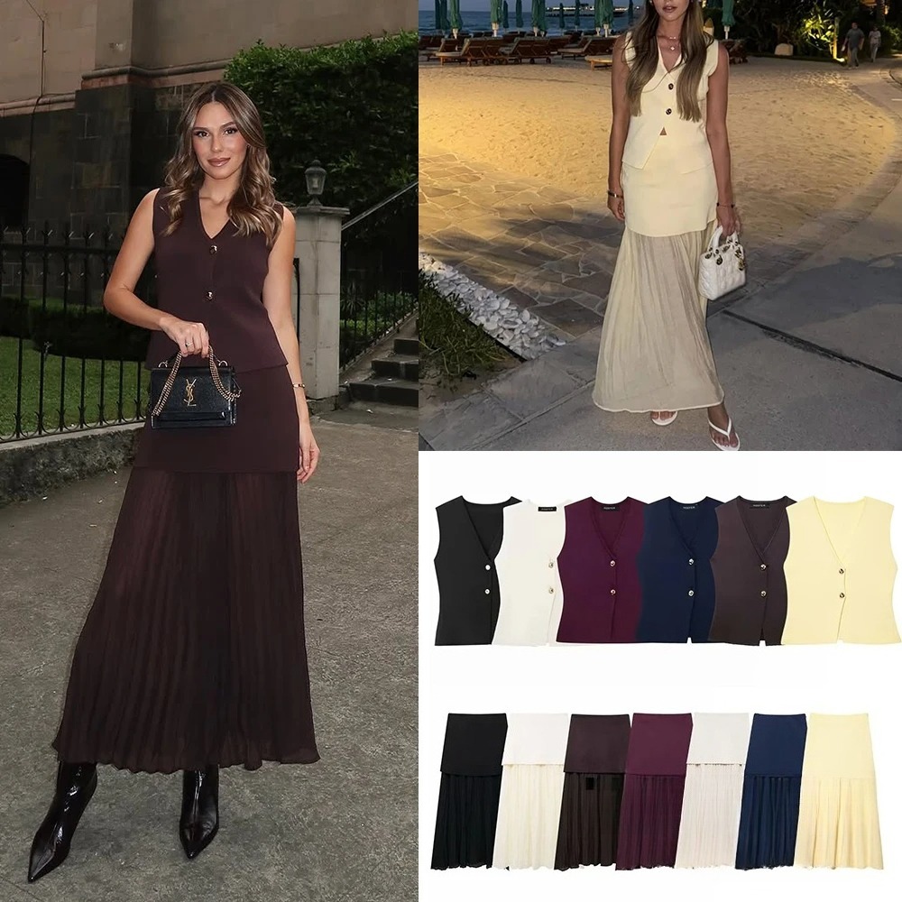 KONDALA Vintage Chic Women Kni - Vintage Fashion In 2025 ulasan dan harga