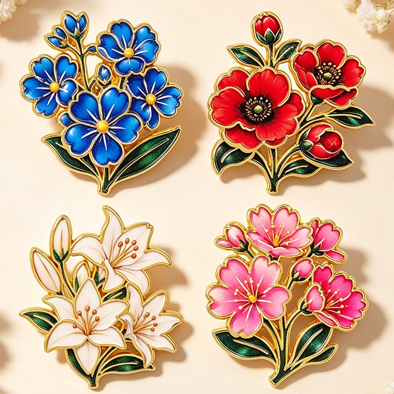 Cute Vintage Colorful Floral E - Vintage Victorian Fashion ulasan dan harga