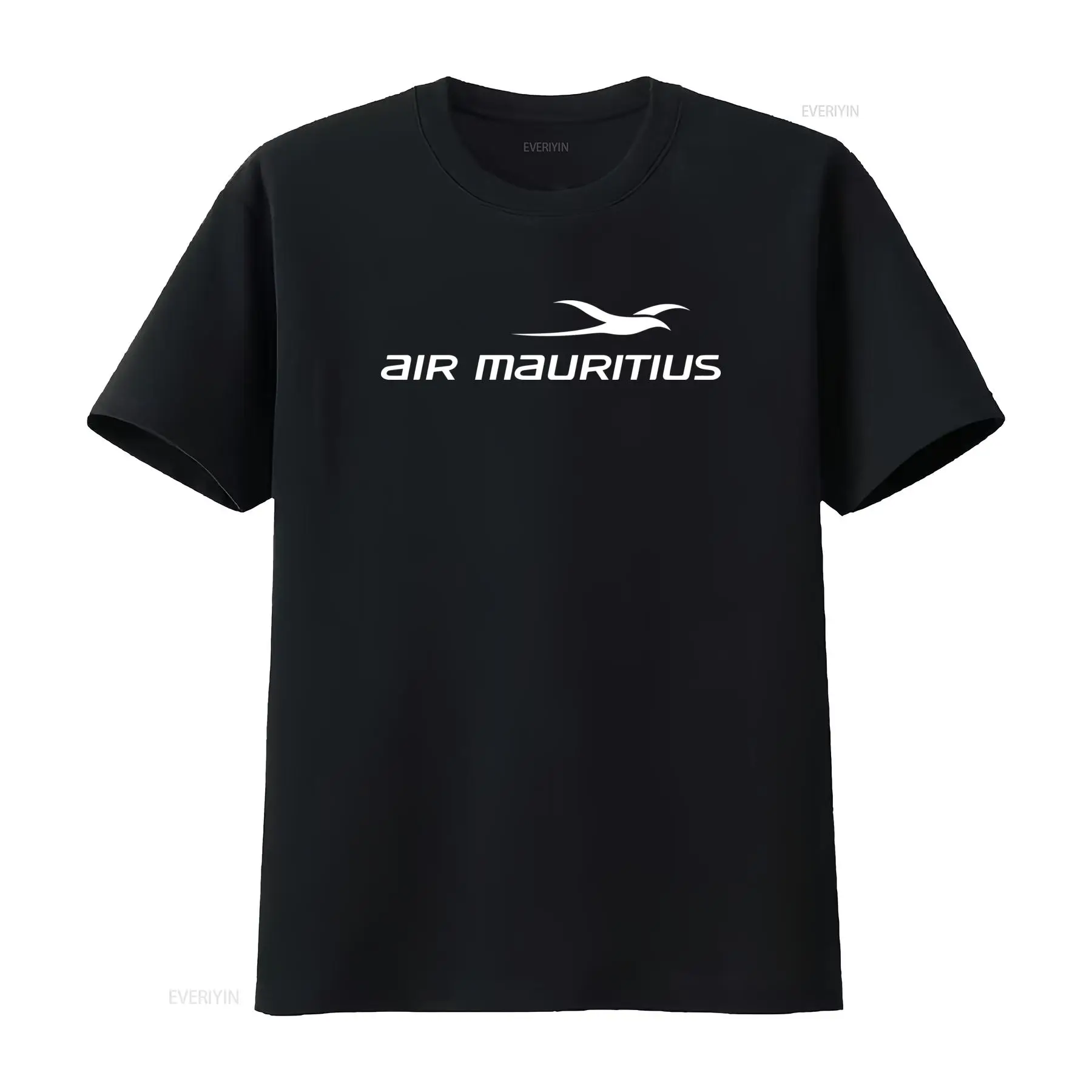 Air Mauritius White Logo Port  - Vintage Fashion Logo ulasan dan harga