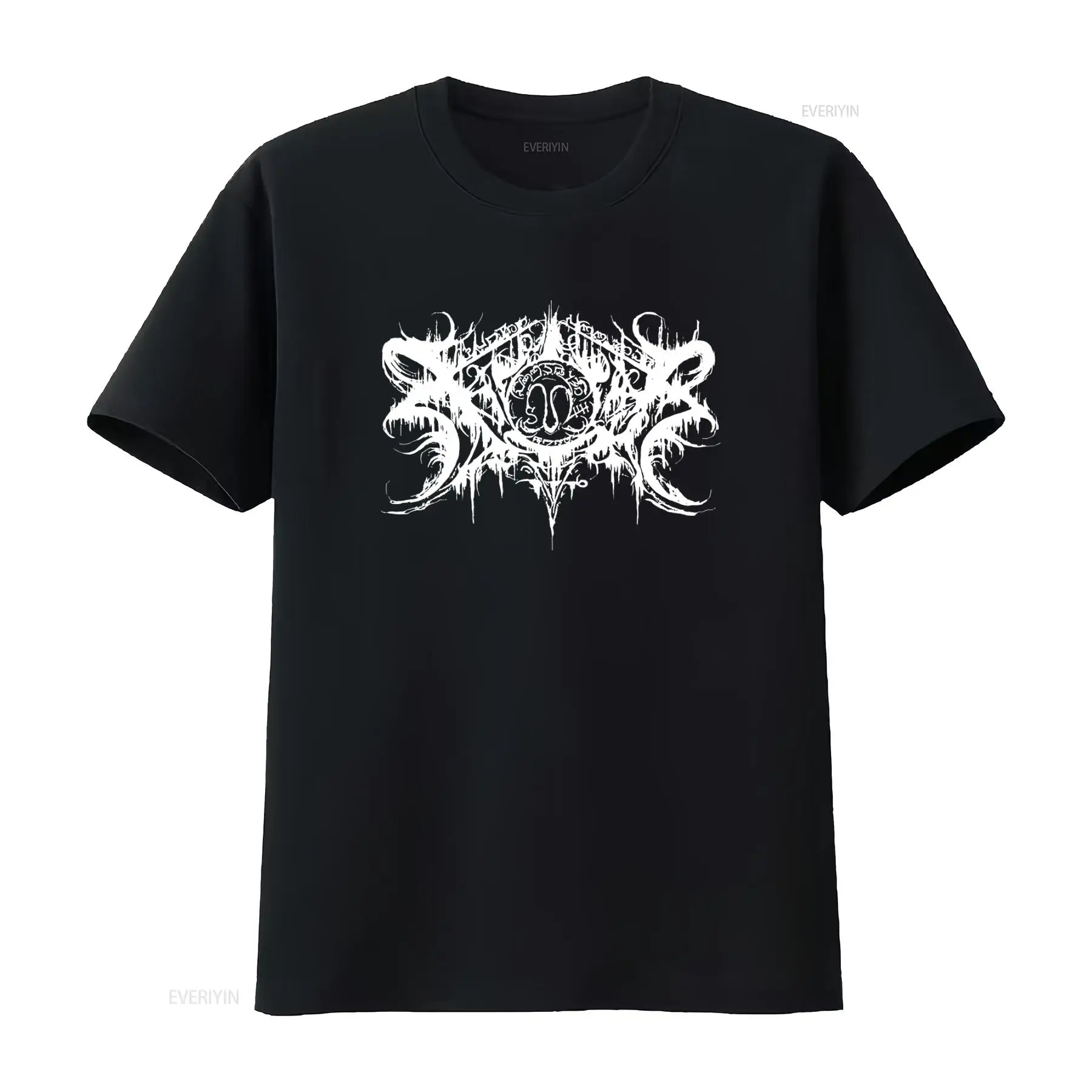 Band Xasthur White Logo On Bla - Vintage Fashion Logo ulasan dan harga