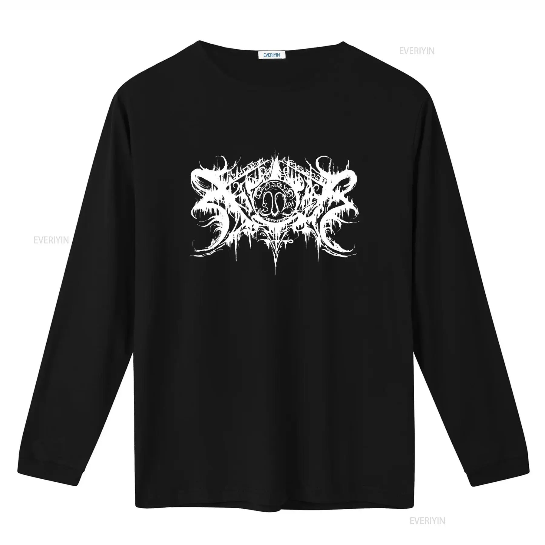 Band Xasthur White Logo On Bla - Vintage Fashion Logo ulasan dan harga