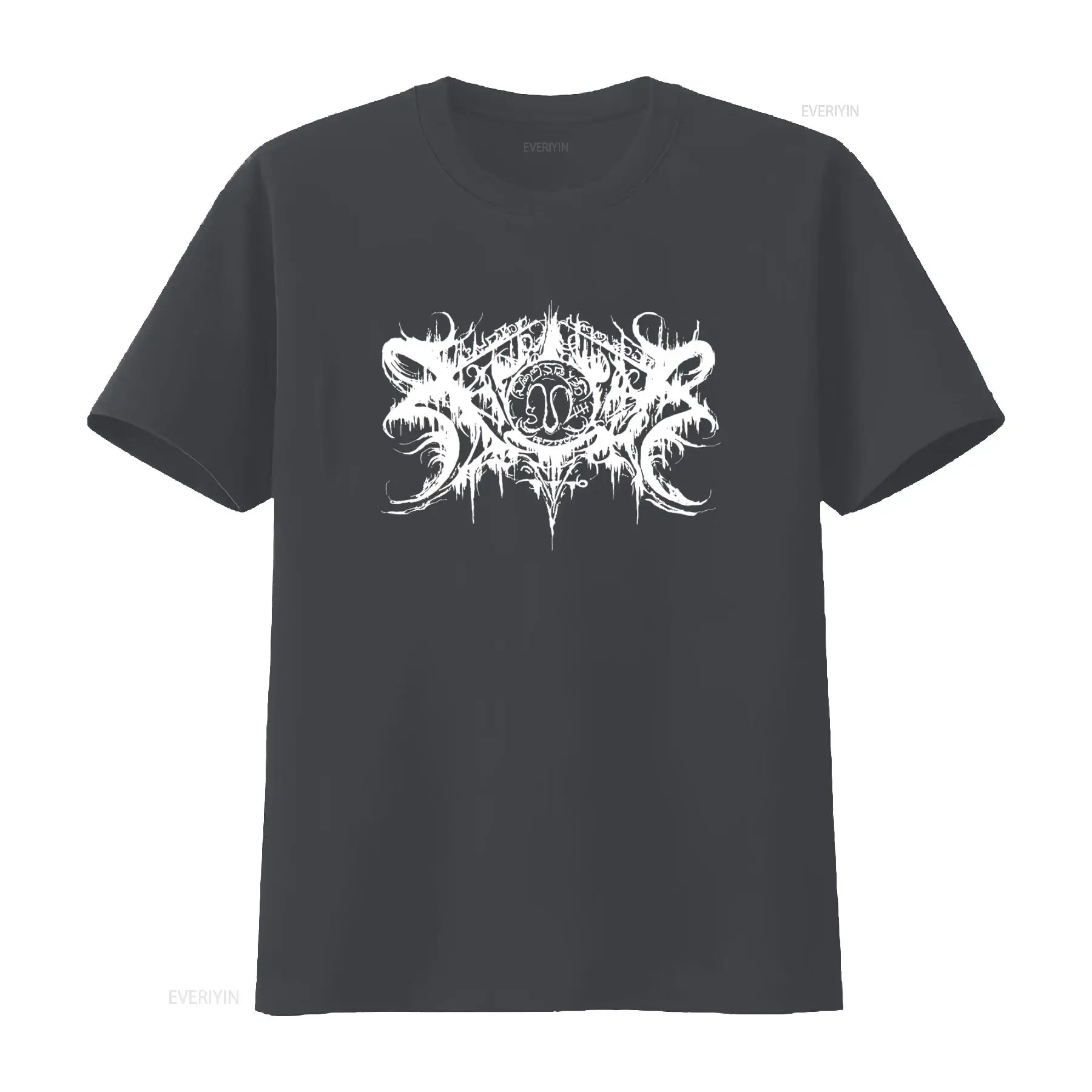 Band Xasthur White Logo On Bla - Vintage Fashion Logo ulasan dan harga